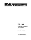 Fiat-Allis FD14E Wheeled Loaders Service Manual (73156837)