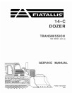 Fiat-Allis 14C Crawler Dozers with 8365 Engine Service Manual (73158155)