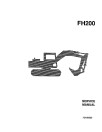 Fiat-Allis FH200 Hydraulic Excavators Service Manual (73158520)