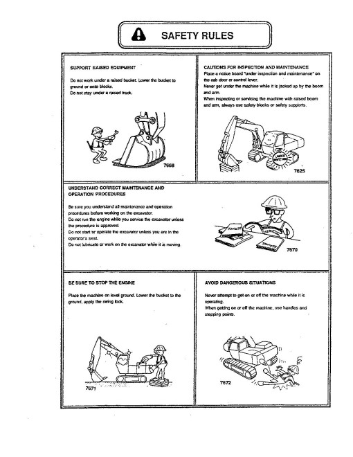Fiat-Allis FH220 Hydraulic Excavators Service Manual (73158522)