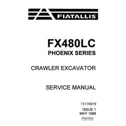 Phoenix Series FX480LC Crawler Excavators Service Manual (73176979)