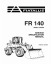 Fiat-Allis FR140 Wheeled Loaders Service Manual (75314894)
