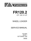 Fiat-Allis FR120.2 (SN from 101) Wheeled Loaders Service Manual (75314935)