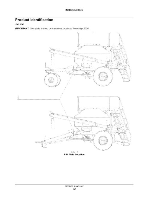 Flexi-Coil 1740, 2340, 2640, 3450, 3850 and 4350 Air Carts Repair Manual (87367160) Flexi-Coil 1740, 2340, 2640, 3450, 3850 and 4350 Air Carts Repair Manual (87367160)