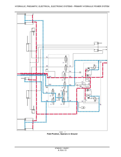 Flexi-Coil PD 5700 Precision Air Hoe Drills Repair Manual (87492432)
