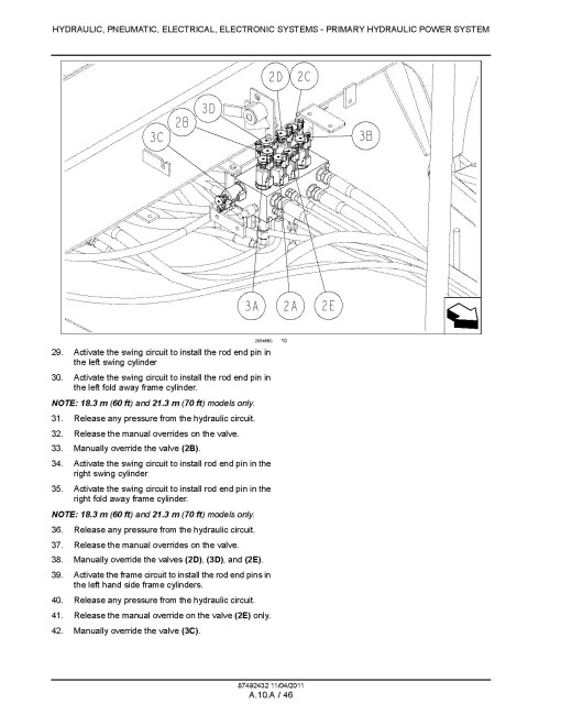 Flexi-Coil PD 5700 Precision Air Hoe Drills Repair Manual (87492432)
