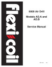 Flexi-Coil 5000 Air Drills (Models AD.A and AD.B) Service Manual (DR-015V2)