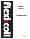 Flexi-Coil 67, 67XL and 67XLT Field Sprayers Service Manual (SQ-044V1)