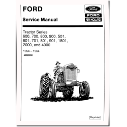 501, 600, 601, 700, 701, 800, 801, 900, 901, 1801, 2000, 4000 Tractors Service Manual (40060090-SE2175)