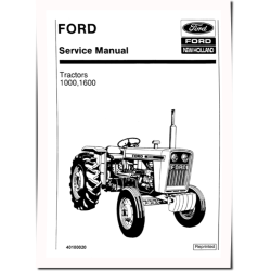 1000 and 1600 Tractors Service Manual (40100020-SE3414)