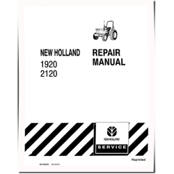 , New Holland 1920 and 2120 Tractors Repair Manual (40192020-SE4603)