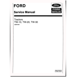 TW10, TW20 and TW30 Tractors Service Manual (42001030-SE3734)