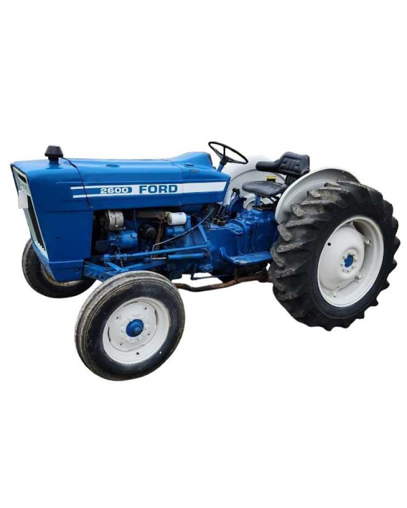 Ford 2600, 3600, 4100, 4600, 5600, 6600, 6700, 7600 and 7700 Tractors Service Data Book (40881040-SE3846)