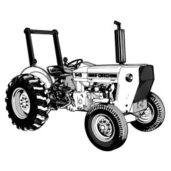 230A, 231, 335, 340A, 340B, 420, 445, 455A, 531, 532, 535, 540A, 540B and 545 Tractors Repair Manual (40023021-SE4044)