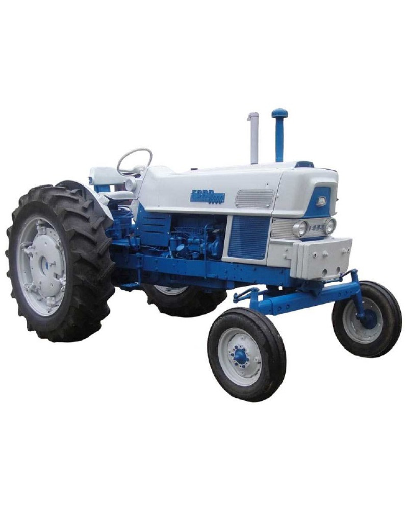 Ford 6000 Tractors Service Manual (40600010-SE8799)