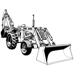 6500 and 7500 Tractor Loader Backhoe Service Manual (40650020-SE3400)