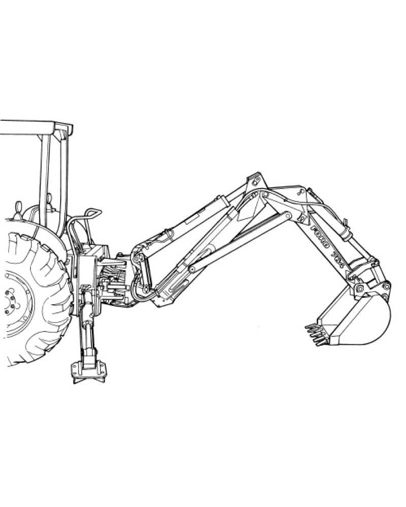Ford 764 series Backhoes installed on 445, 445A, 545, 545A, 345C,445C,545C Tractors Service Manual (40076410-SE4689) Ford 764 series Backhoes installed on 445, 445A, 545, 545A, 345C,445C,545C Tractors Service Manual (40076410-SE4689)