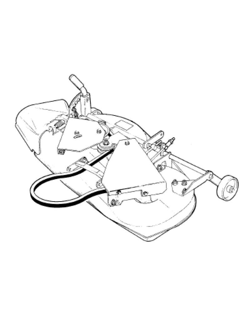 Ford 09GN-3657 Mower, 09GN-3658 Mower and 09GN-3660 Snow Thrower Attachments Repair Manual (40365730)