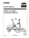 Ford CM222, CM224, CM272 and CM274 Commercial Mowers Service Manual (40022420)