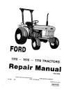 Ford 1310, 1510 and 1710 Tractors Repair Manual (40131020-SE4301)