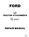 Ford 09GN-3657 Mower, 09GN-3658 Mower and 09GN-3660 Snow Thrower Attachments Repair Manual (40365730)