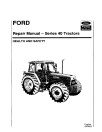 Ford, New Holland 5640, 6640, 7740, 7840, 8240, 8340 (SL, SLE) Tractors Service Manual (40564061)