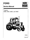 Ford 8000, 8600, 9000 and 9600 Tractors Service Manual (40800020-SE3095)
