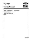 Ford 8530, 8630, 8730, 8830, TW15, TW25, TW35 and TW5 Tractors set of Service Manuals (40000580)