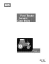 Ford 2610, 3610, 4110, 4610, 5610, 6610, 6710 and 7610 Tractors Service Data Book (40881012-SE3896)