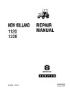 Ford 1120, 1215 and 1220 Tractors Repair Manual (42112020-SE4601)