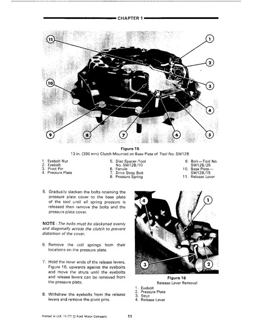 Ford 2910, 3910, 4110, 4610, 5610, 6610, 6710, 7610, 7710 and 8210 Tractors set of Service Manuals (81921357-SE3870)