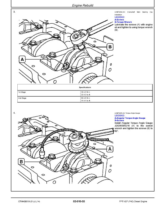 FPT NEF (PIN: F4CE9484F*J600___) Tier 3/Stage III A Diesel Engines (European Edition) Technical Manual (CTM408019) FPT NEF (PIN: F4CE9484F*J600___) Tier 3/Stage III A Diesel Engines (European Edition) Technical Manual (CTM408019)