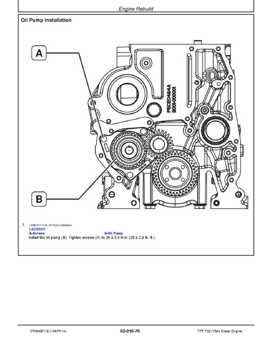 FPT F32 (PIN: F5AE9484B*A008___) Tier3/Stage III A Diesel Engines (European Edition) Technical Manual (CTM408119) FPT F32 (PIN: F5AE9484B*A008___) Tier3/Stage III A Diesel Engines (European Edition) Technical Manual (CTM408119)