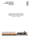 Hagie D400 Self-Propelled Detasselers Diagnostic Manual (TM154319)