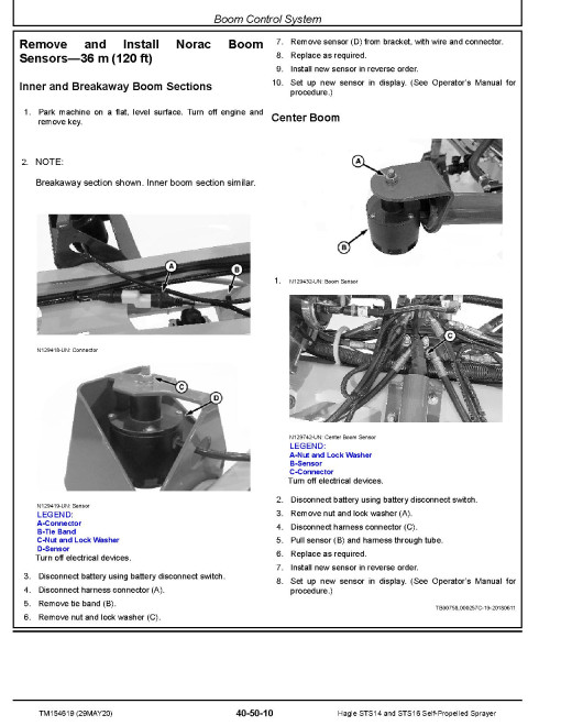 Hagie STS14 (SN from 14S018001) and STS16 (SN from 16S019001) Self-Propelled Sprayers Repair Manual (TM154619) Hagie STS14 (SN from 14S018001) and STS16 (SN from 16S019001) Self-Propelled Sprayers Repair Manual (TM154619)