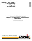 Hagie STS10, STS12, STS14 and STS16 Crop Sprayers (SN: 020001-21500) Diagnostic Manual (TM163219)