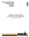 Hagie STS14 and STS16 (SN. from 019001) Self-Propelled Sprayers Diagnostic Manual (TMFA110519)