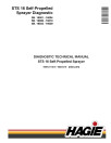 Hagie STS16 (SN: 016001-016004; 016006-016018; 016023-016039) Self-Propelled Sprayers Diagnostic Manual (TMFA111319)
