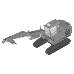 Zaxis 210F-LL-6N (PIN from 1FFDC572_ _F216001) Log Loaders Operation and Test Manual (TM14180X19)