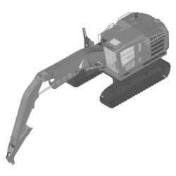 Zaxis 260FLC-LL-6N (PIN from 1FFDC271_ _F266001) Log Loaders Operation and Test Manual (TM14176X19)