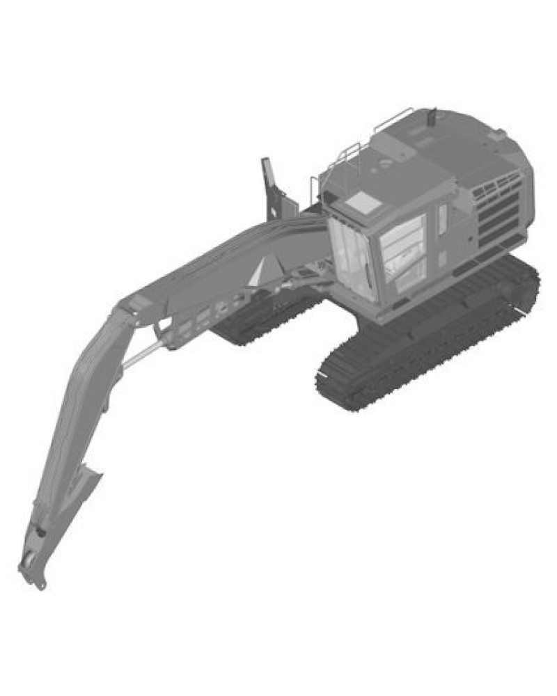 Hitachi Zaxis 260FLC-LL-6N (PIN from 1FFDC271_ _F266001) Log Loaders Repair Manual (TM14177X19)