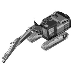 Zaxis 370F-FE-6N and 370FLC-FE-6N (PIN: 1FFDDR73_ _F371001-) Forestry Excavators Operation and Test Manual (TM14166X19)