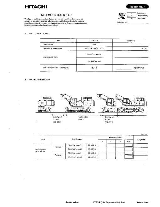 Hitachi EX750-5 and EX800H-5 Crawler Excavator set of Service Manuals