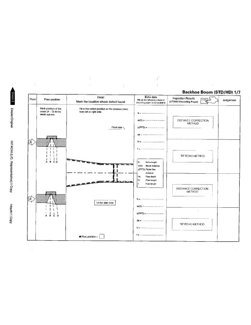 Hitachi EX750-5 and EX800H-5 Crawler Excavator set of Service Manuals