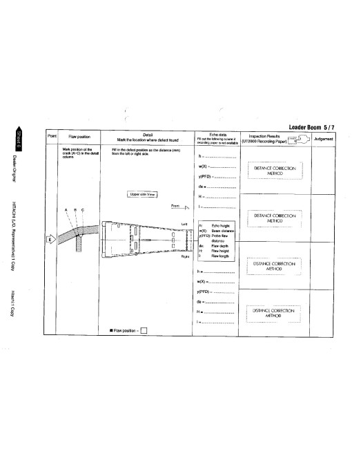 Hitachi EX750-5 and EX800H-5 Crawler Excavator set of Service Manuals