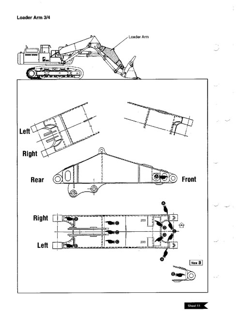 Hitachi EX750-5 and EX800H-5 Crawler Excavator set of Service Manuals