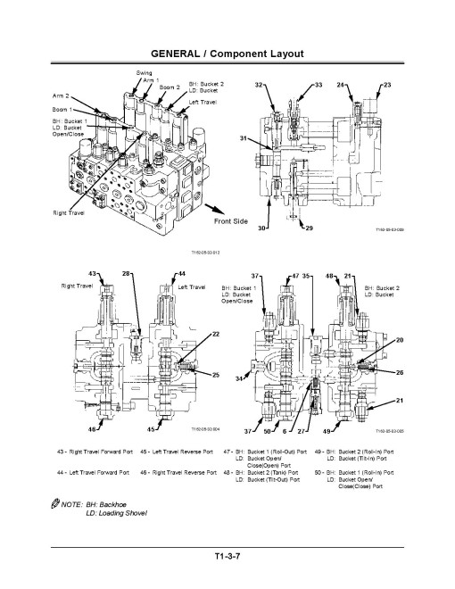 Hitachi EX750-5 and EX800H-5 Crawler Excavator set of Service Manuals
