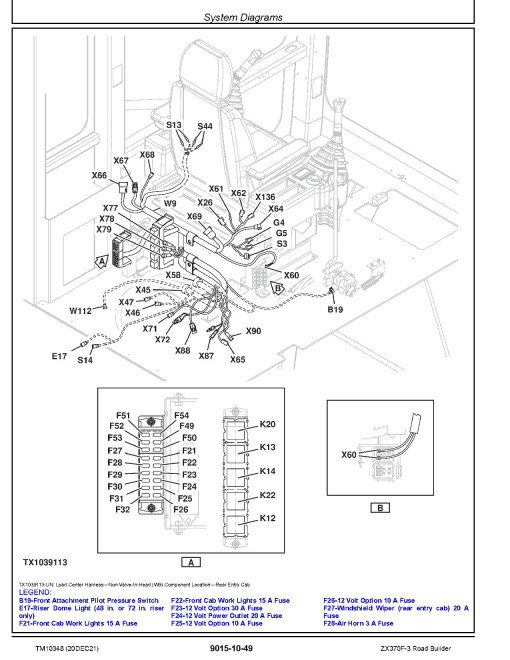 Hitachi Zaxis 370F-3 Road Builders Operation and Test Manual (TM10348) Hitachi Zaxis 370F-3 Road Builders Operation and Test Manual (TM10348)