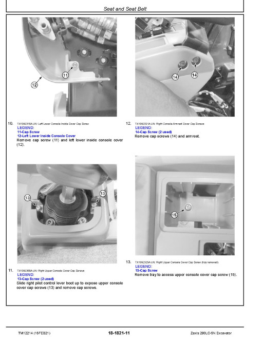 Hitachi Zaxis 290LC-5N (SN. from E830001) Crawler Excavators Repair Manual (TM12214) Hitachi Zaxis 290LC-5N (SN. from E830001) Crawler Excavators Repair Manual (TM12214)