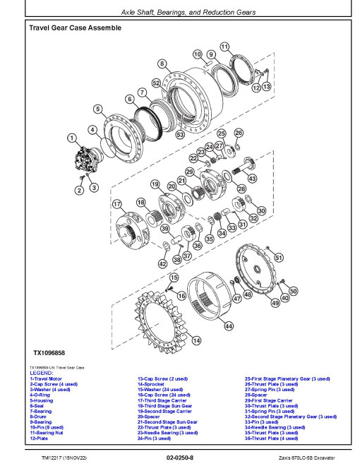 Hitachi Zaxis 670LC-5B Crawler Excavators (SN. from 0030001) Repair Manual (TM12217) Hitachi Zaxis 670LC-5B Crawler Excavators (SN. from 0030001) Repair Manual (TM12217)